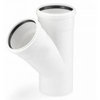 Тройник Rehau RAUPIANO plus DN 110/110/45 (122984001) Тройник Rehau RAUPIANO plus DN 110/110/45 (122984001)