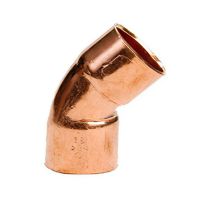 Колено Sanha (2 муфты) 45° короткое 108 мм