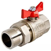 Кран шаровый со сгоном Valtec вн.-нар. 1/2"