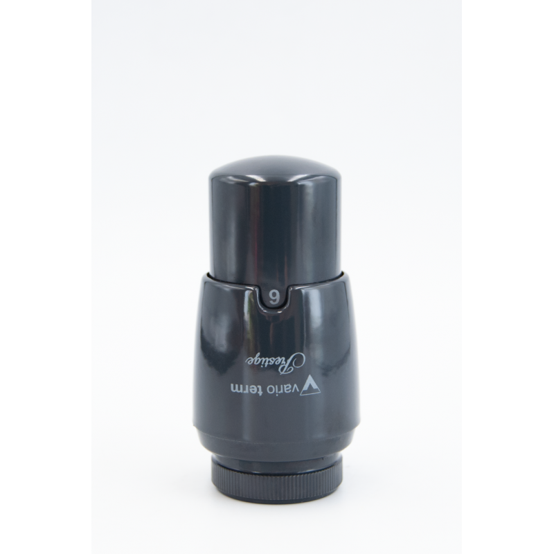 Термостатична головка PRESTIGE GS.02 (різьба M30x1,5), антрацит/глянц. графіт, 000M636A007