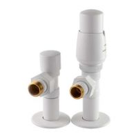 Комплект термостатичний Vario Term, ROYAL, All In One,  кутовий, білий , AROGS0206CFK(Cu)