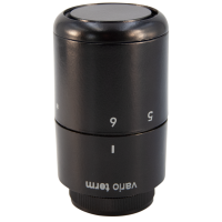 Термостатична головка Tucan GS.10 (різьба M30x1,5), глянцевий чорний, 000M665A113