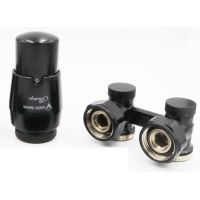 Комплект VarioTerm, тип V ELEGANT,  кутовий, Matte black, EPRNYGS0224C/FK
