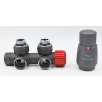 Комплект термостатичний 50mm Vario Term TWINS правий, графіт структ.(TSGS0205CFK/P) Комплект термостатичний 50mm Vario Term TWINS правий, графіт структ.(TSGS0205CFK/P)