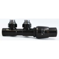 Комплект TWINS Angular ¾ / ¾, Matte black. Ліве підключення (TSGS0206CFK/P) Комплект TWINS Angular ¾ / ¾, Matte black. Ліве підключення (TSGS0206CFK/P)